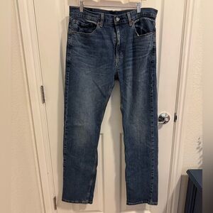 Levi’s Men’s 505 Classic Blue Denim Jeans